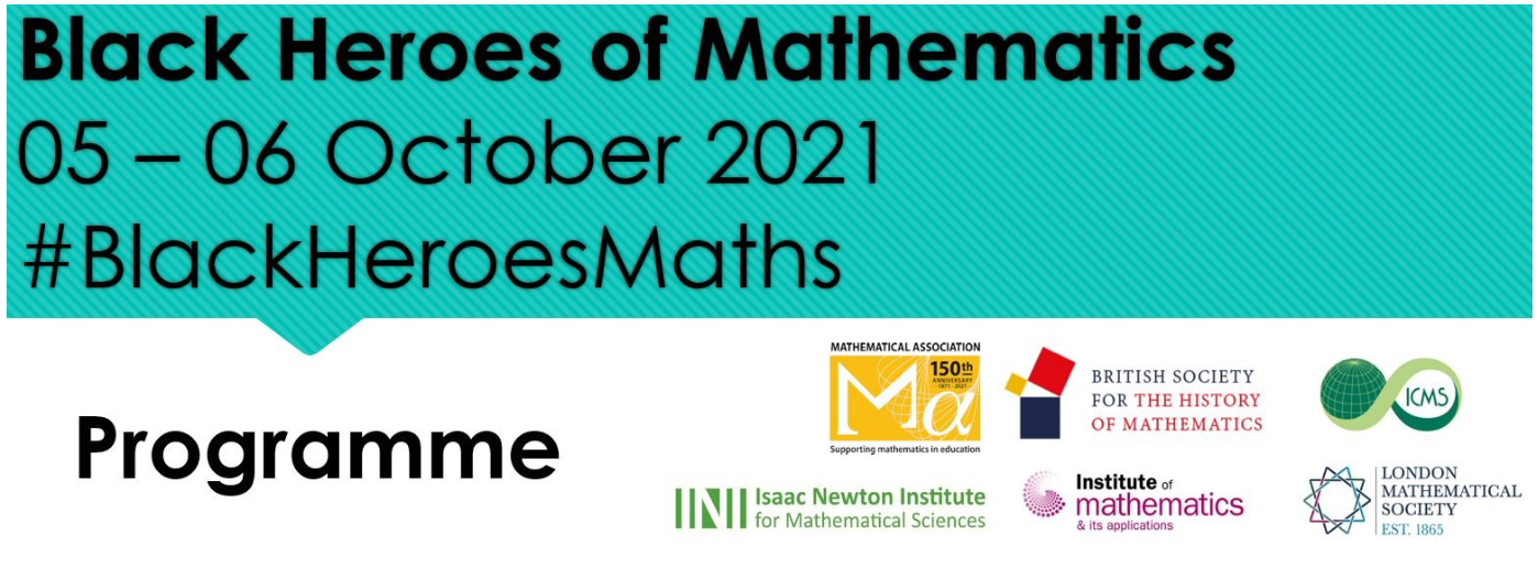 Black Heroes of Mathematics Conference 2021